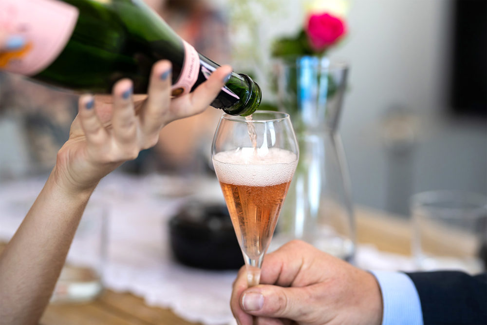 Tipps zum Sektempfang | Hochzeitsfotograf Straubing